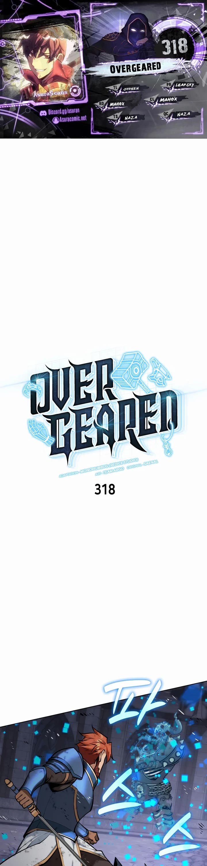 Overgeared (Team Argo) chapter 318 page 1