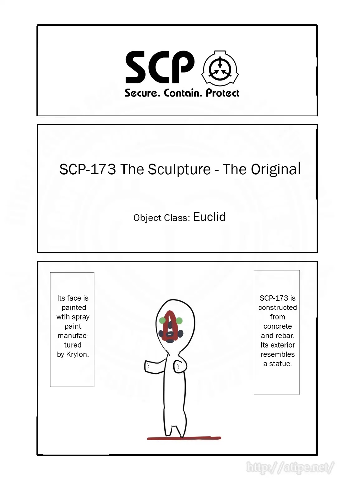 Oversimplified SCP chapter 1 page 1