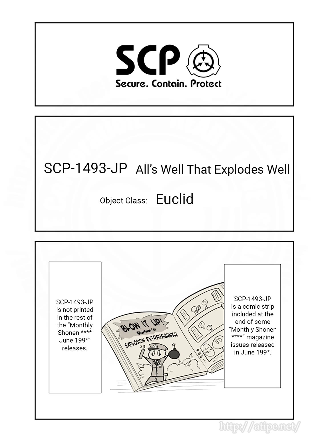 Oversimplified SCP chapter 180 page 1