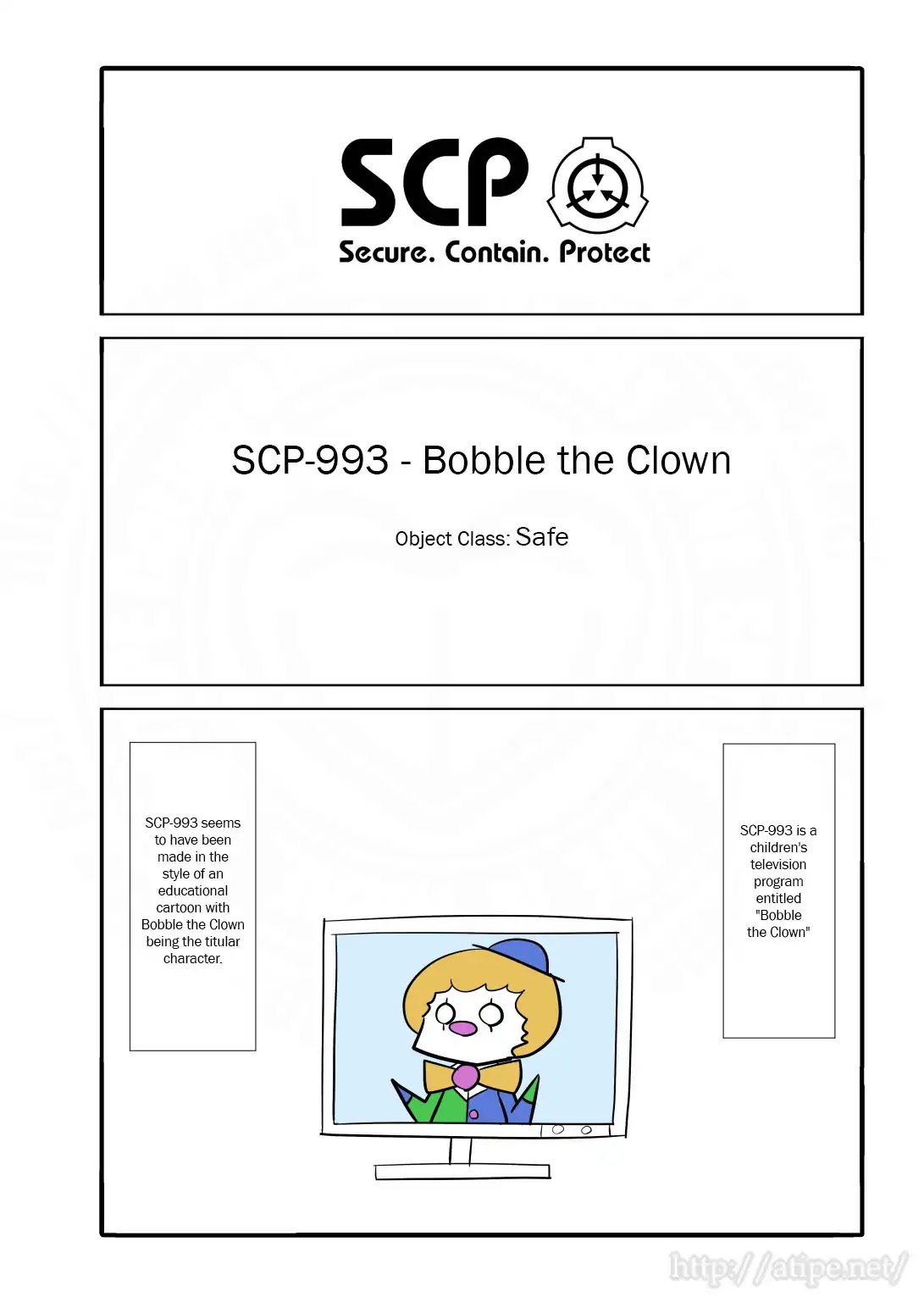 Oversimplified SCP chapter 20 page 1