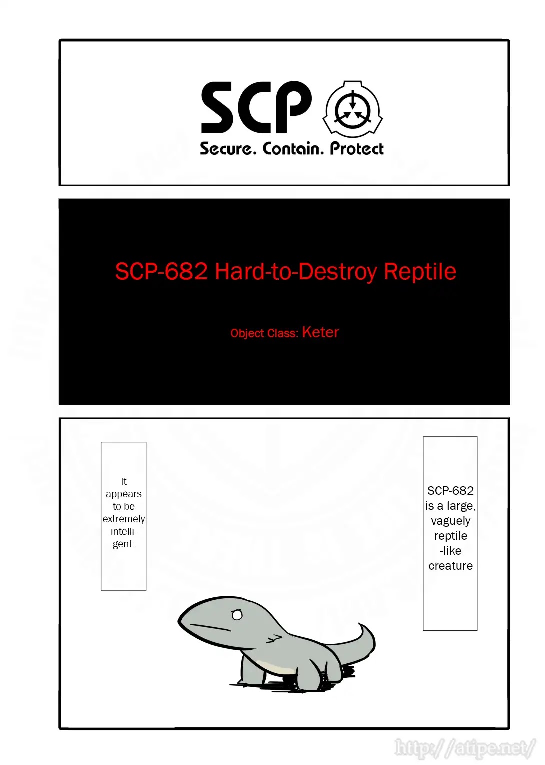 Oversimplified SCP chapter 4 page 1