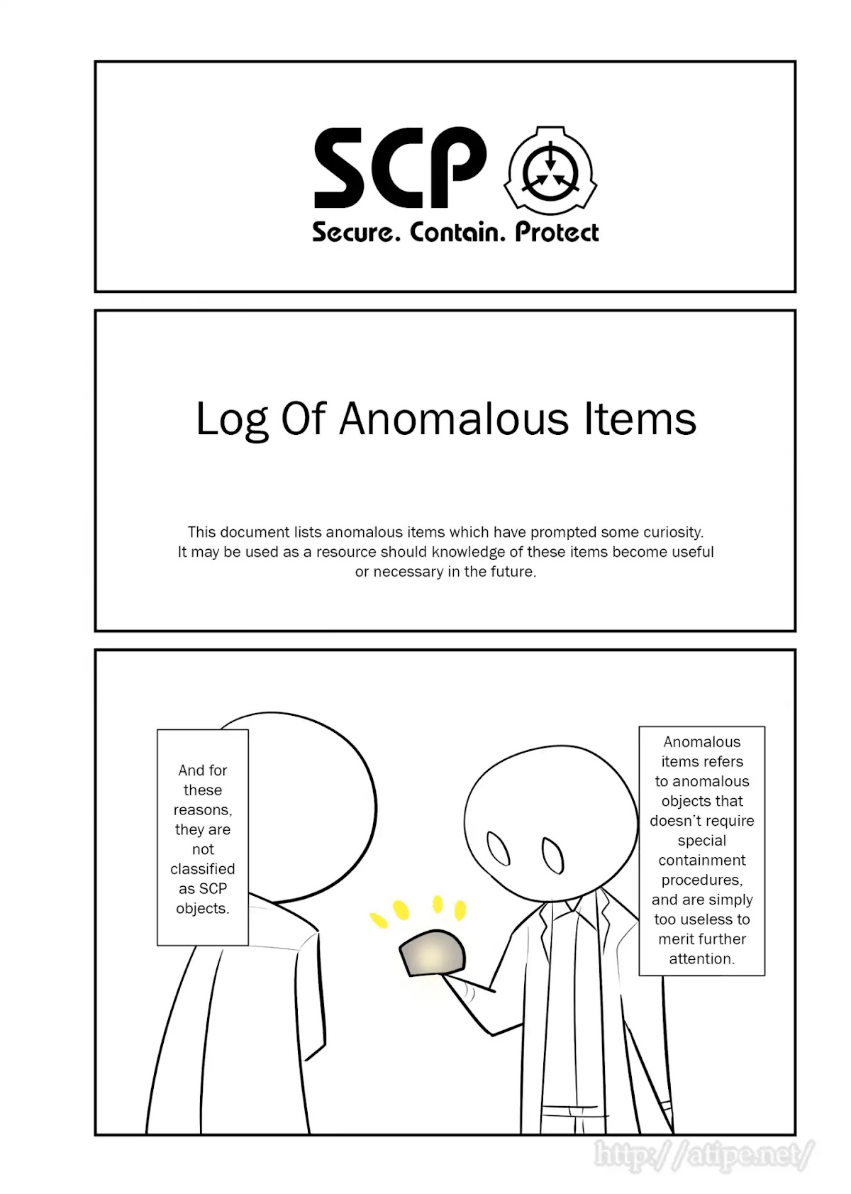 Oversimplified SCP chapter 77 page 1