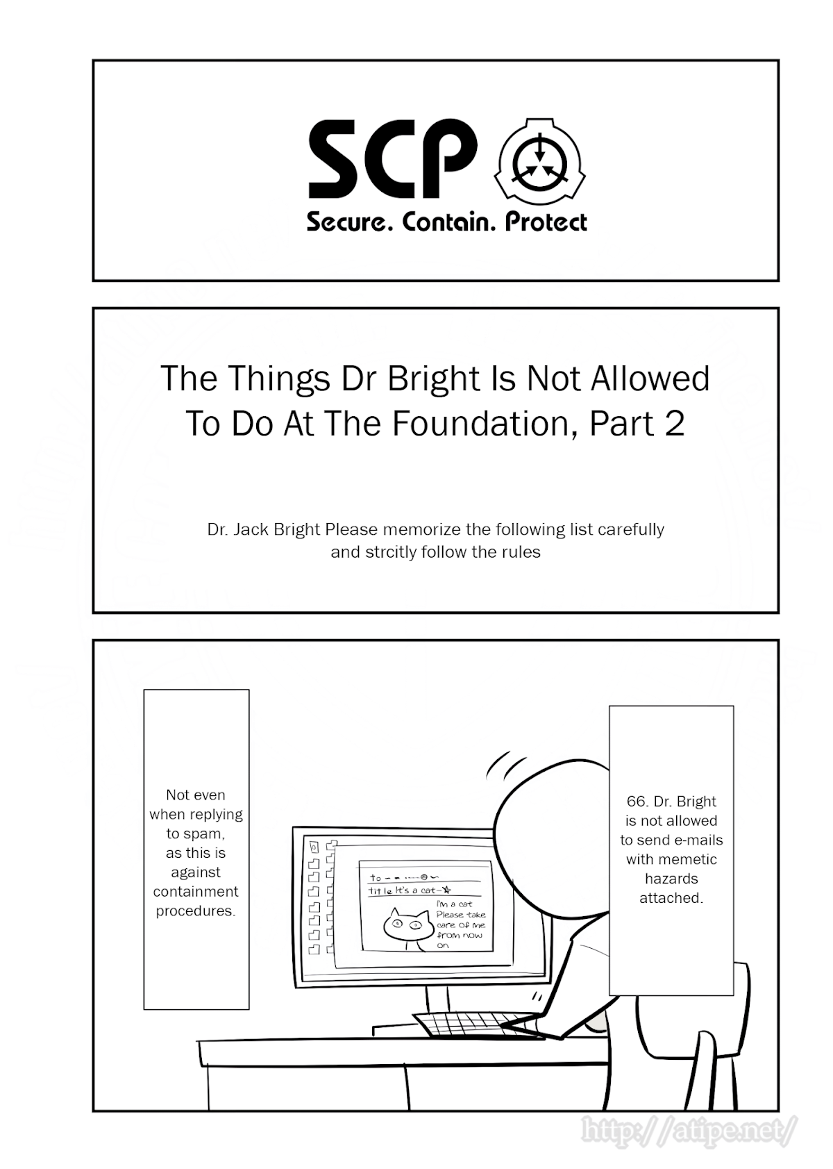 Oversimplified SCP chapter 87 page 1