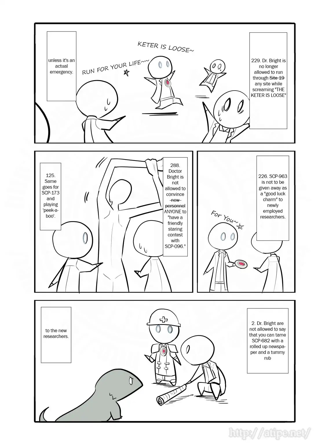 Oversimplified SCP chapter 9 page 2