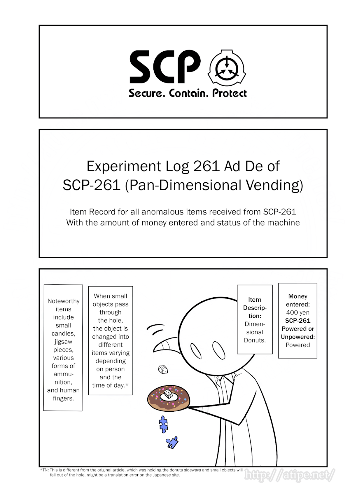 Oversimplified SCP chapter 95 page 1