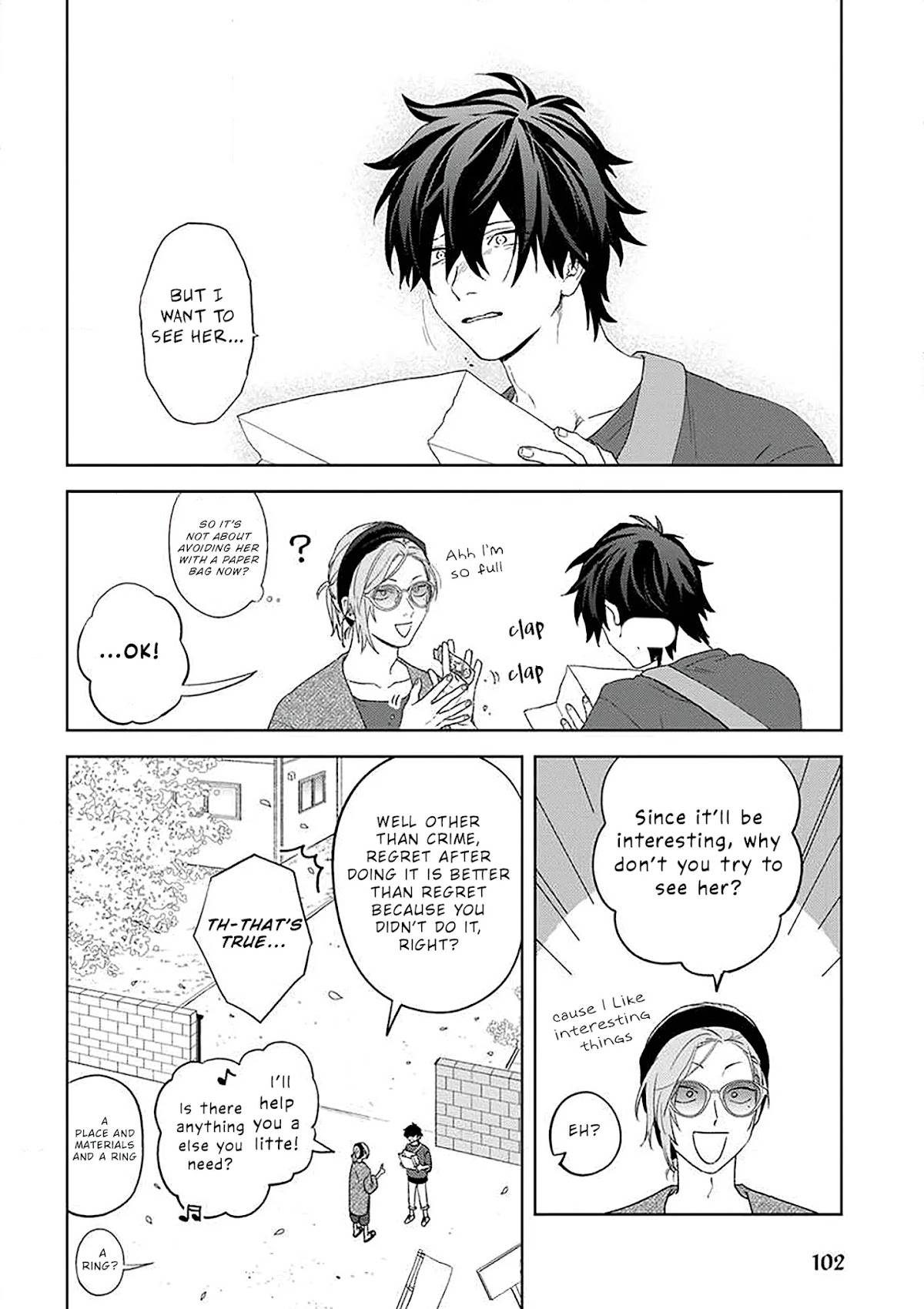 Paperbag-kun Is in Love chapter 14 page 9