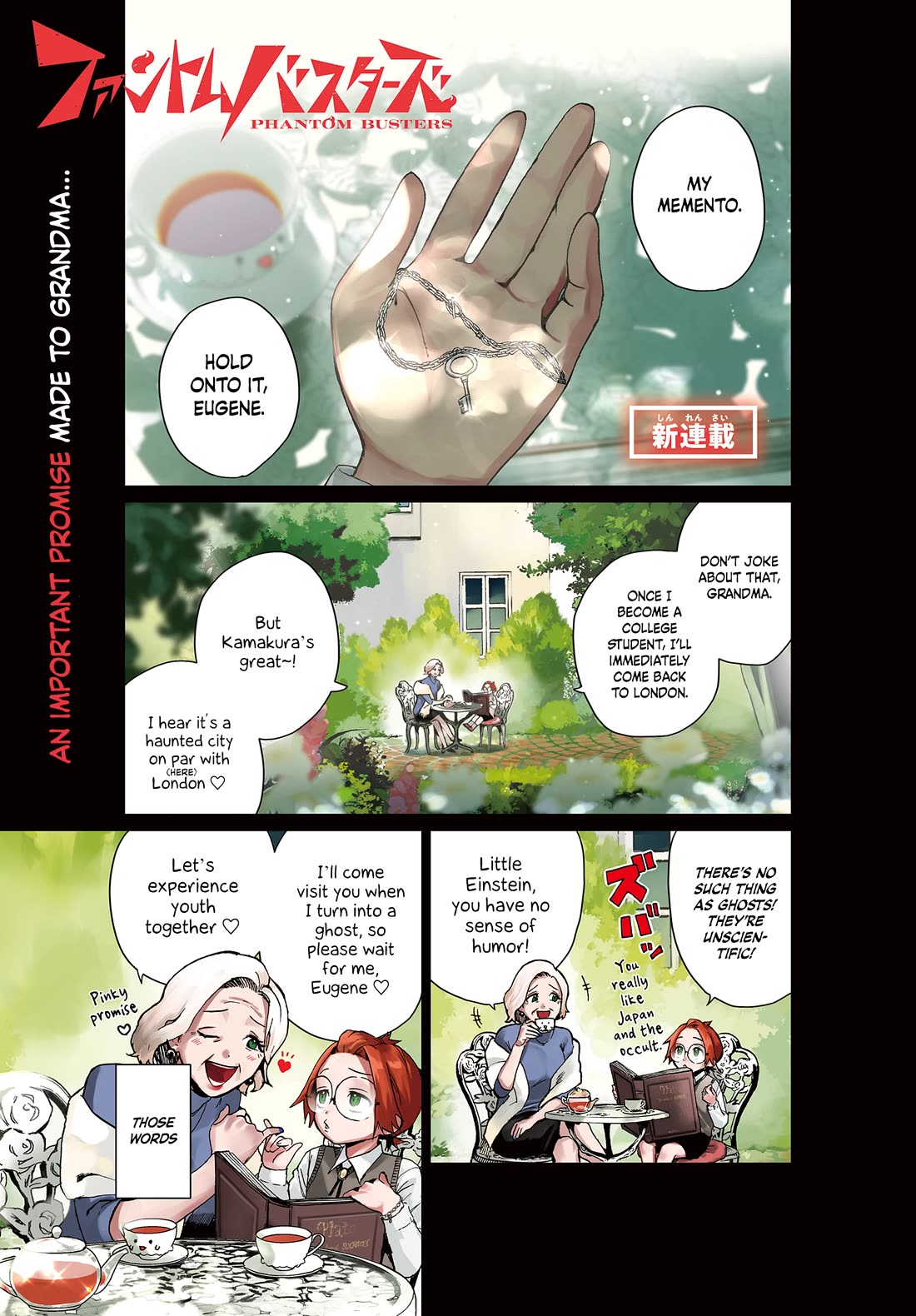 Phantom Busters chapter 1 page 1