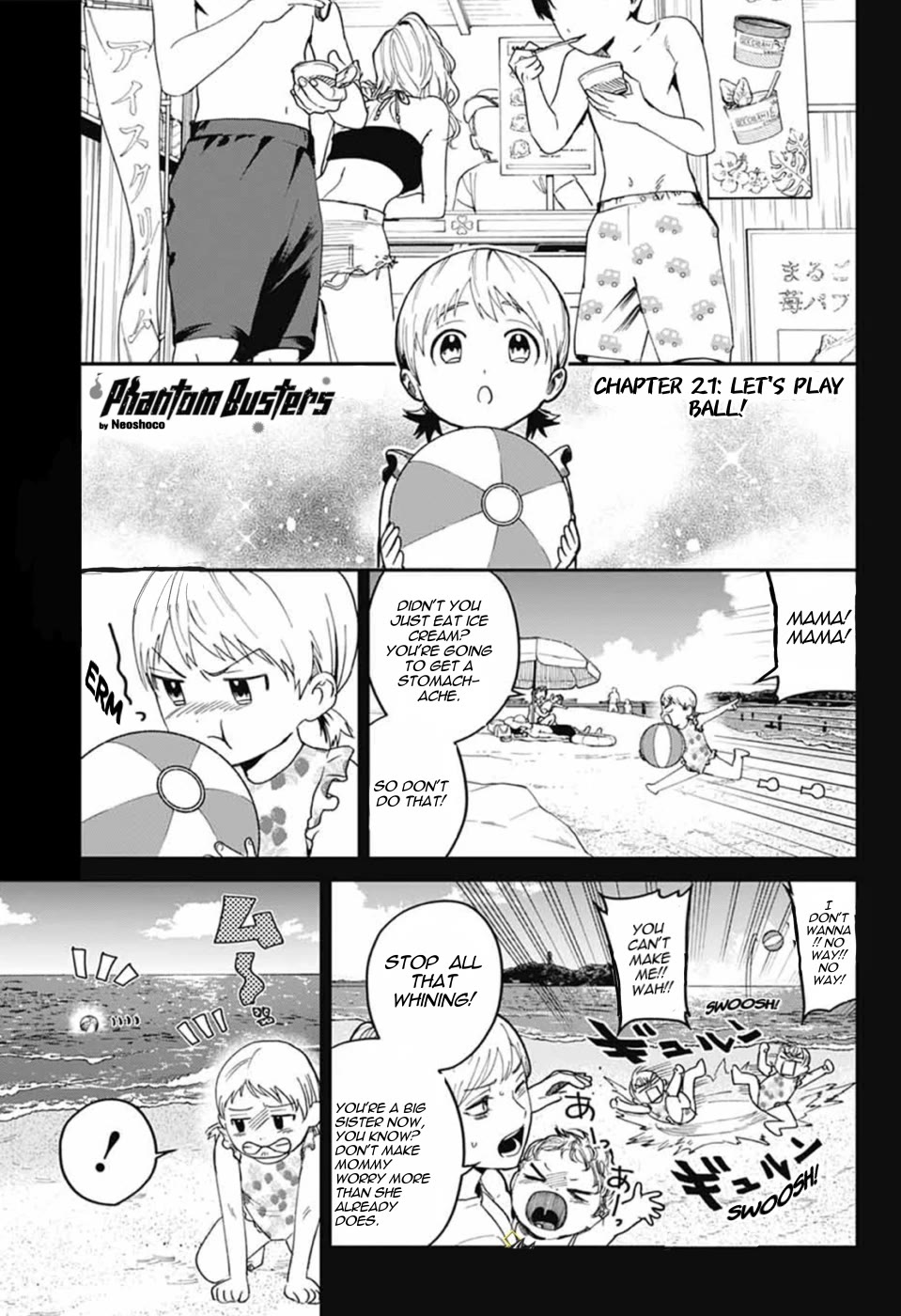 Phantom Busters chapter 21 page 1
