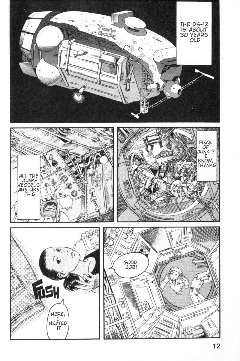 Planetes chapter 1 page 13