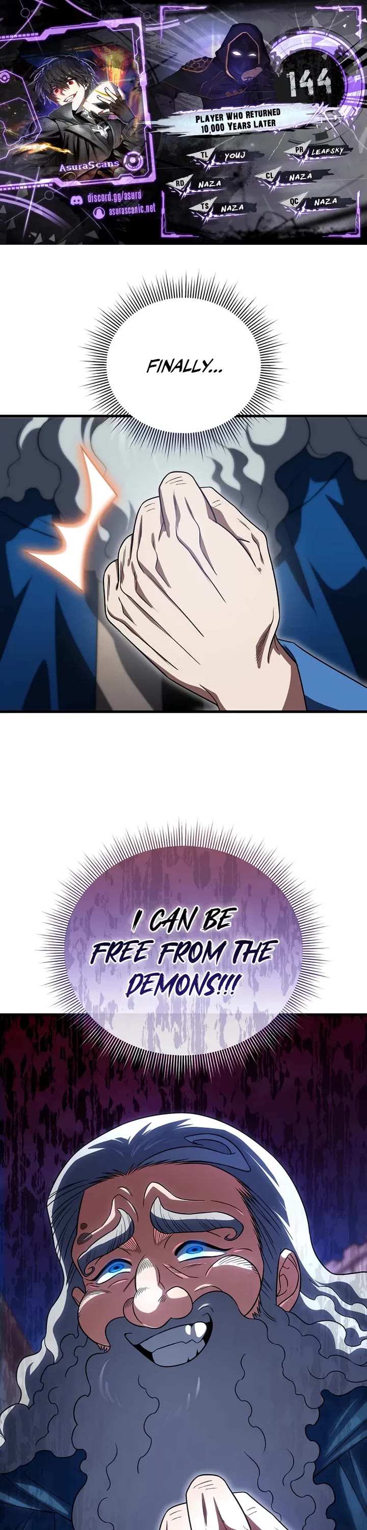 Player Who Returned 10,000 Years Later chapter 144 page 1