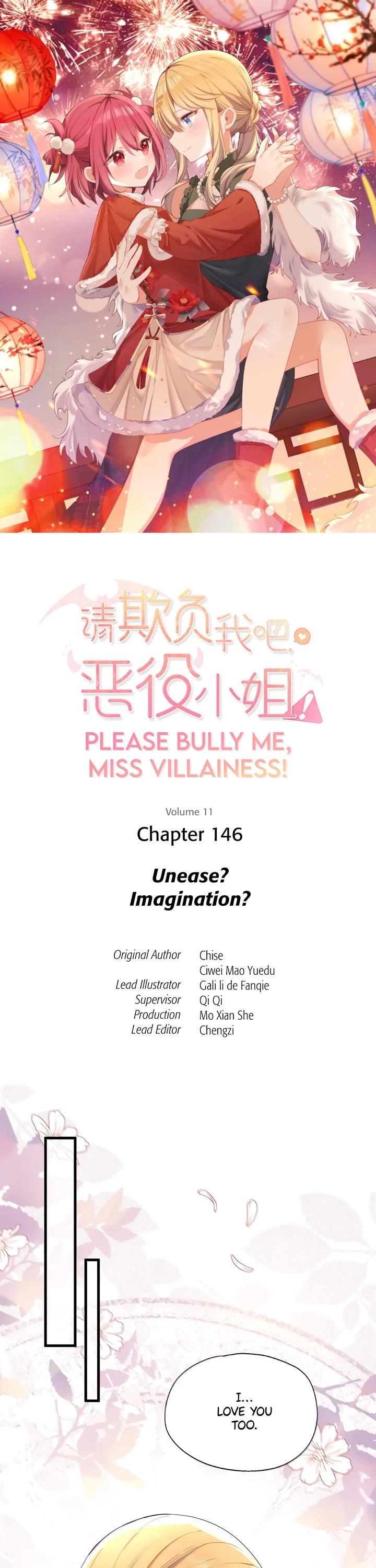 Please Bully Me, Miss Villainess! chapter 146 page 1