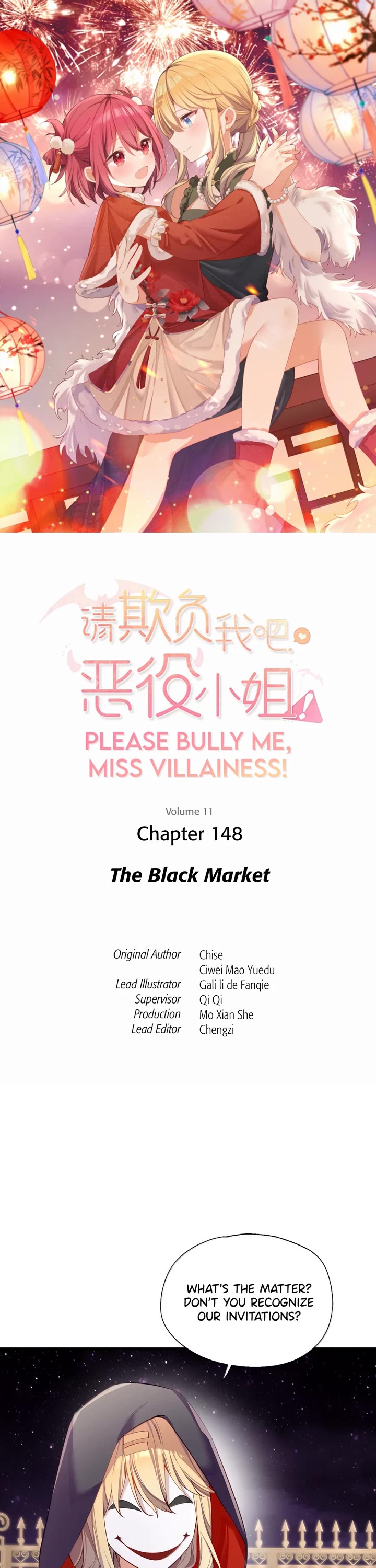 Please Bully Me, Miss Villainess! chapter 148 page 1
