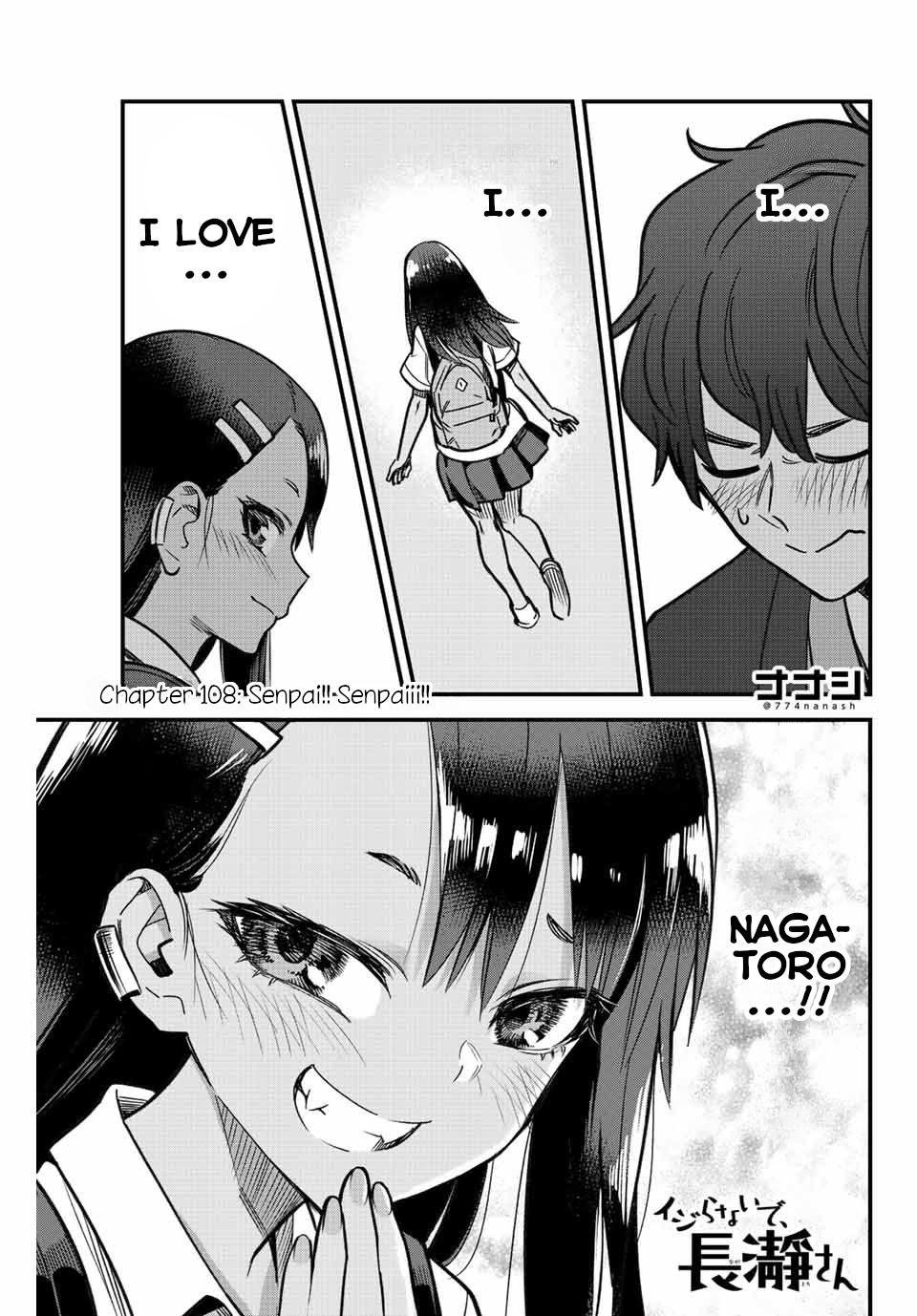 Please don't bully me, Nagatoro chapter 108 page 1