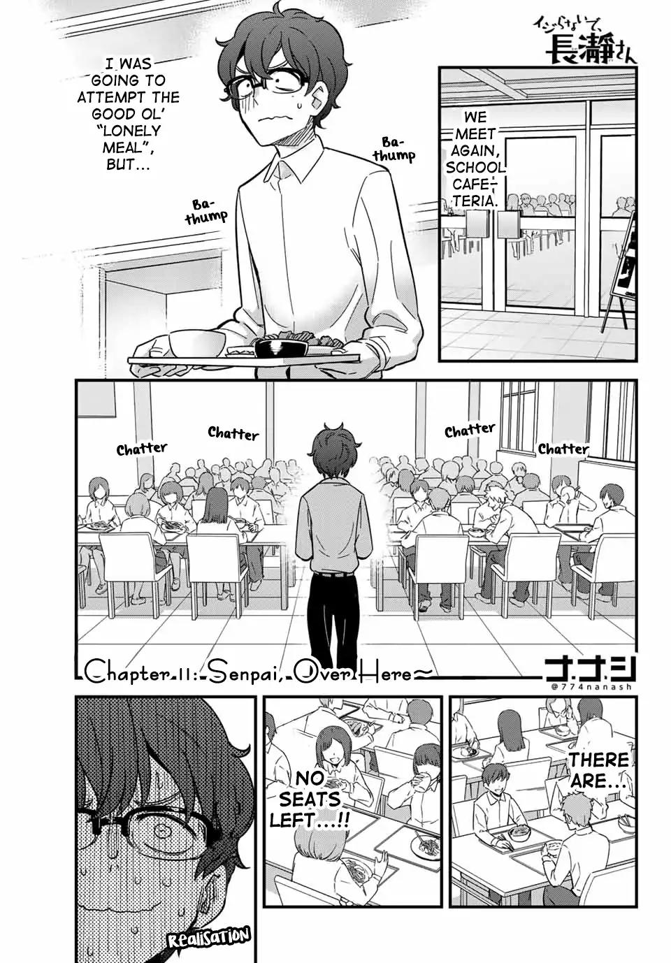 Please don't bully me, Nagatoro chapter 11 page 1