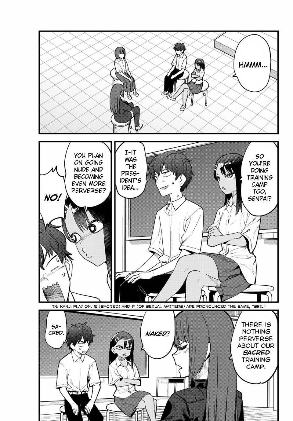 Please don't bully me, Nagatoro chapter 117 page 3