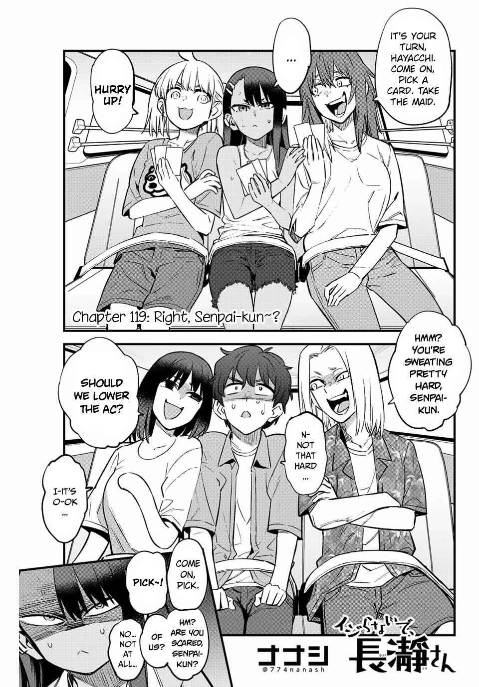 Please don't bully me, Nagatoro chapter 119 page 1