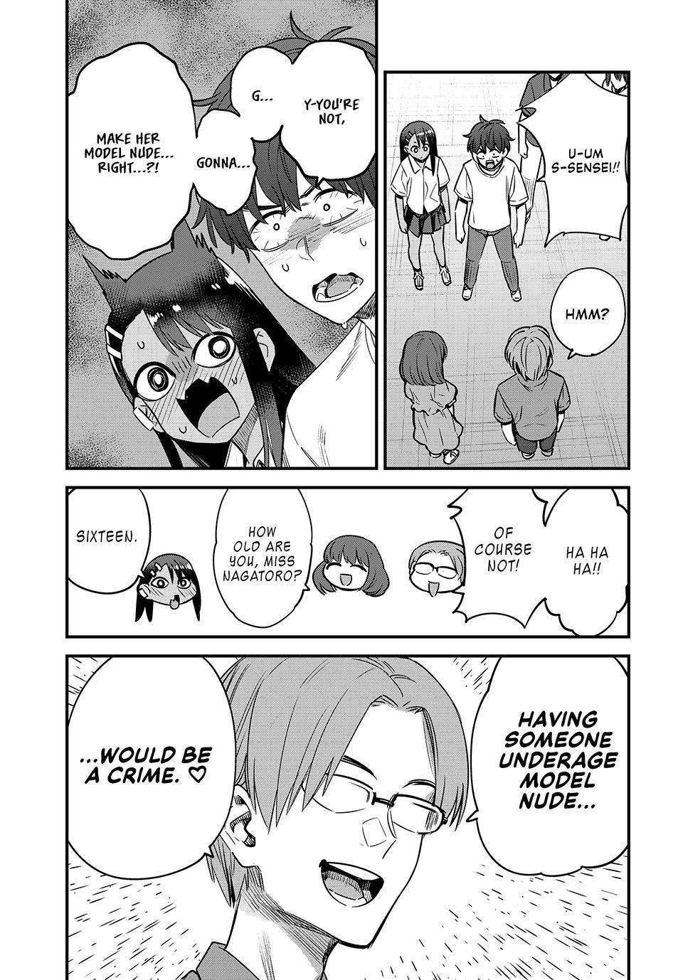 Please don't bully me, Nagatoro chapter 130 page 14