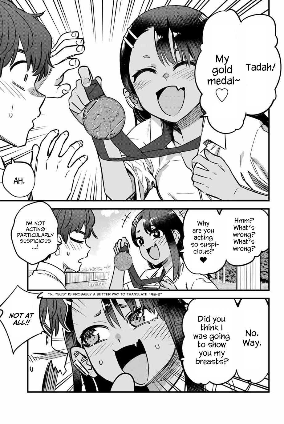 Please don't bully me, Nagatoro chapter 143 page 9