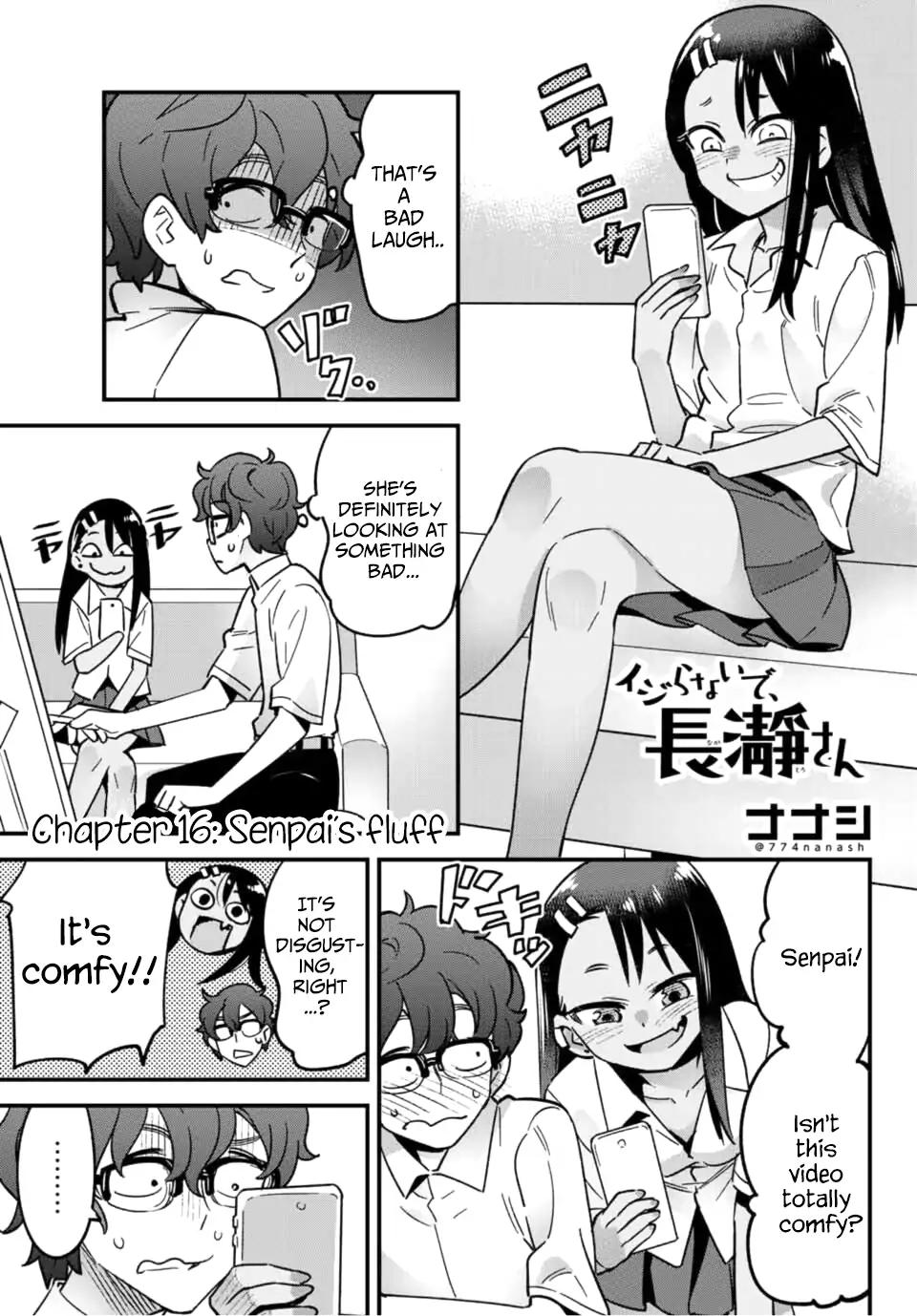 Please don't bully me, Nagatoro chapter 16 page 1