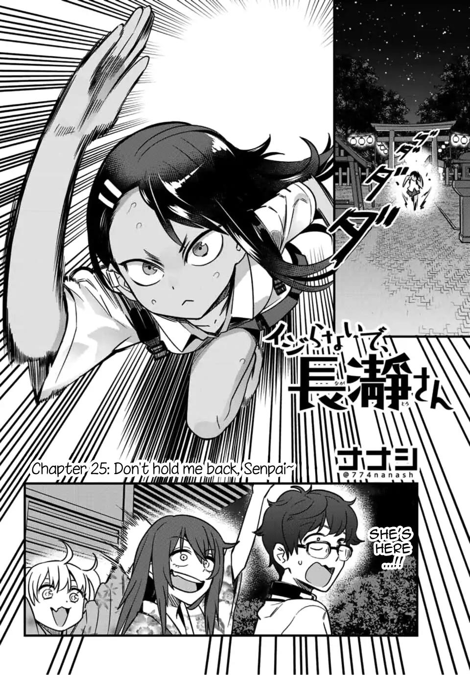 Please don't bully me, Nagatoro chapter 25 page 2