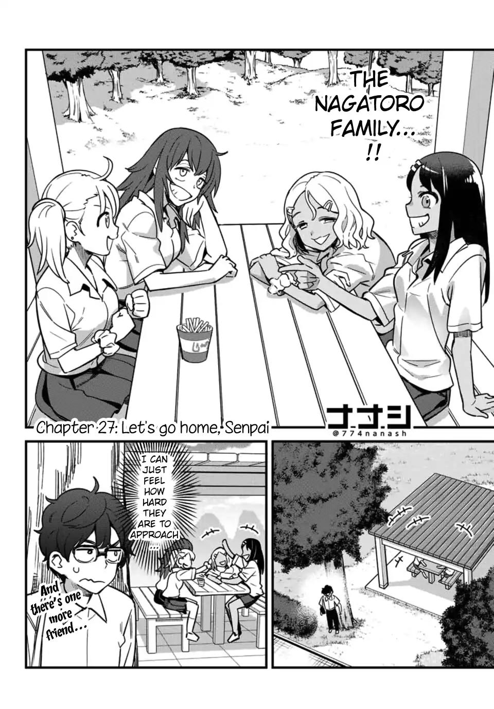 Please don't bully me, Nagatoro chapter 27 page 2