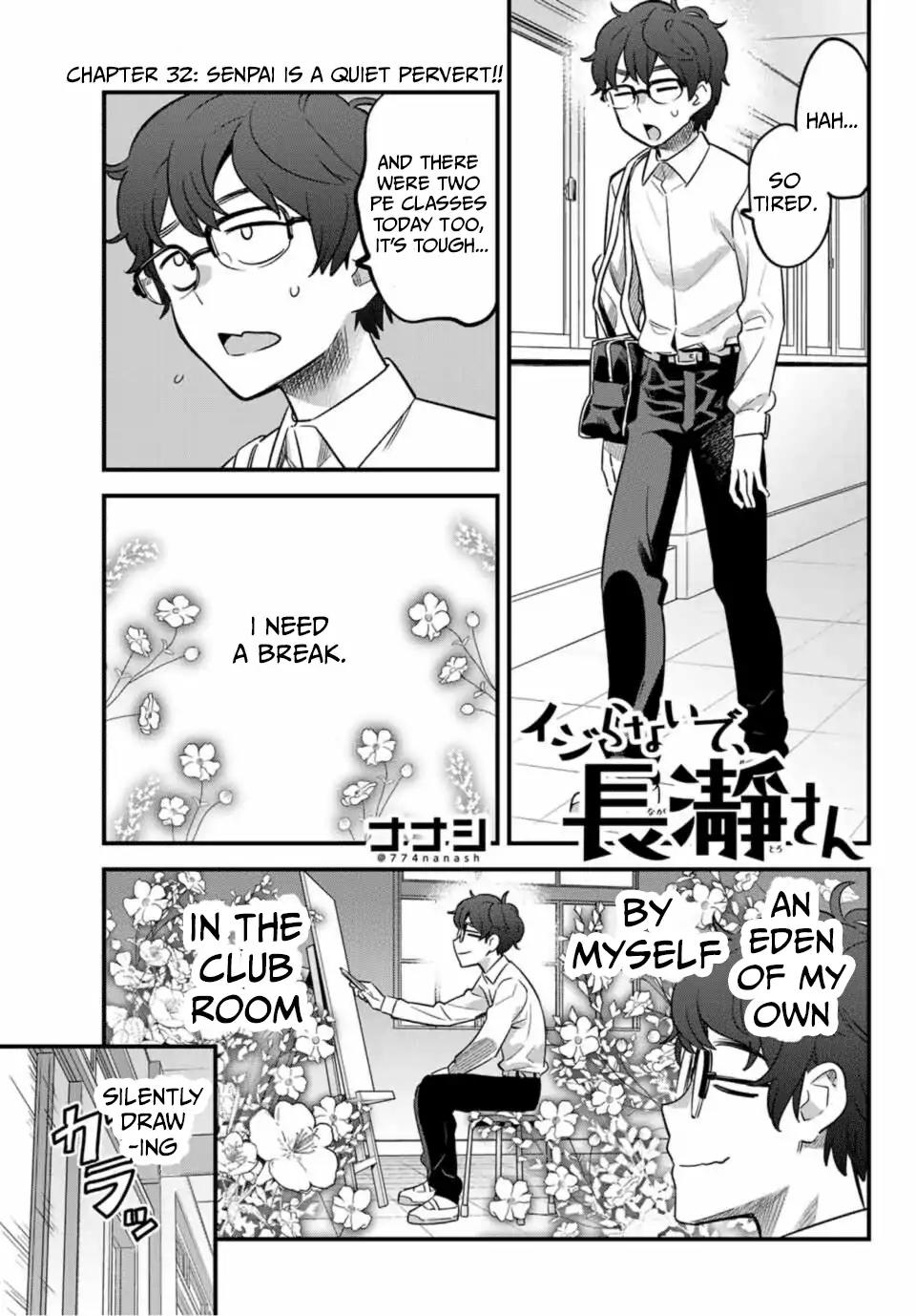 Please don't bully me, Nagatoro chapter 32 page 1