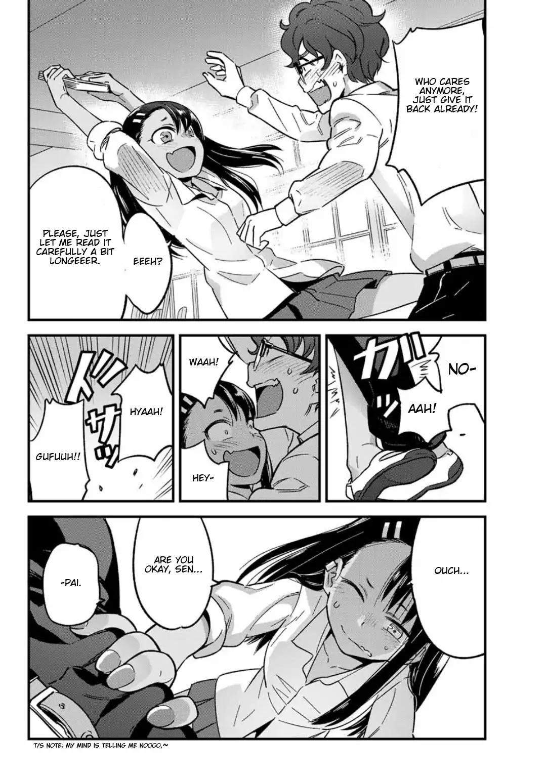 Please don't bully me, Nagatoro chapter 4 page 8