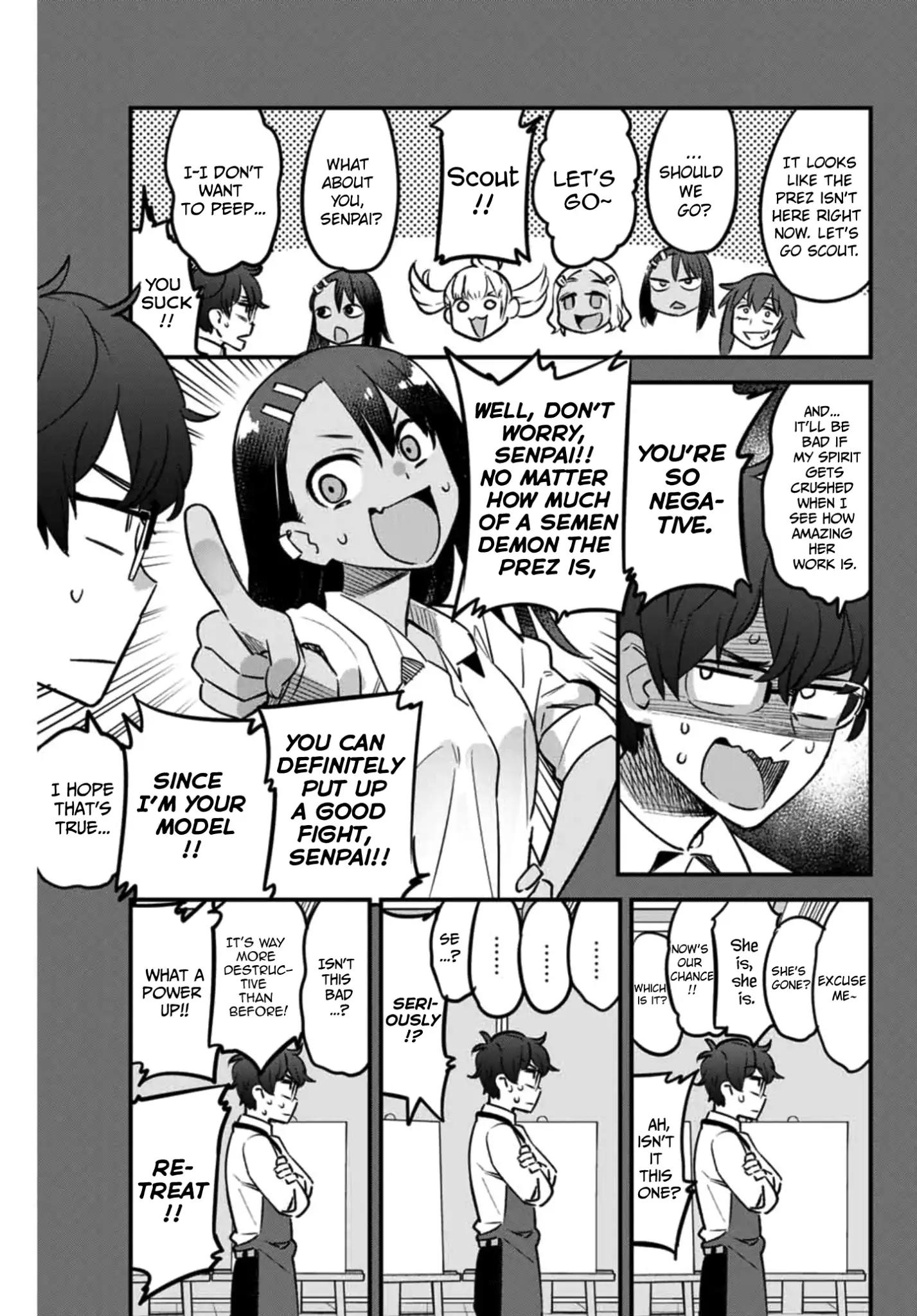 Please don't bully me, Nagatoro chapter 43 page 9