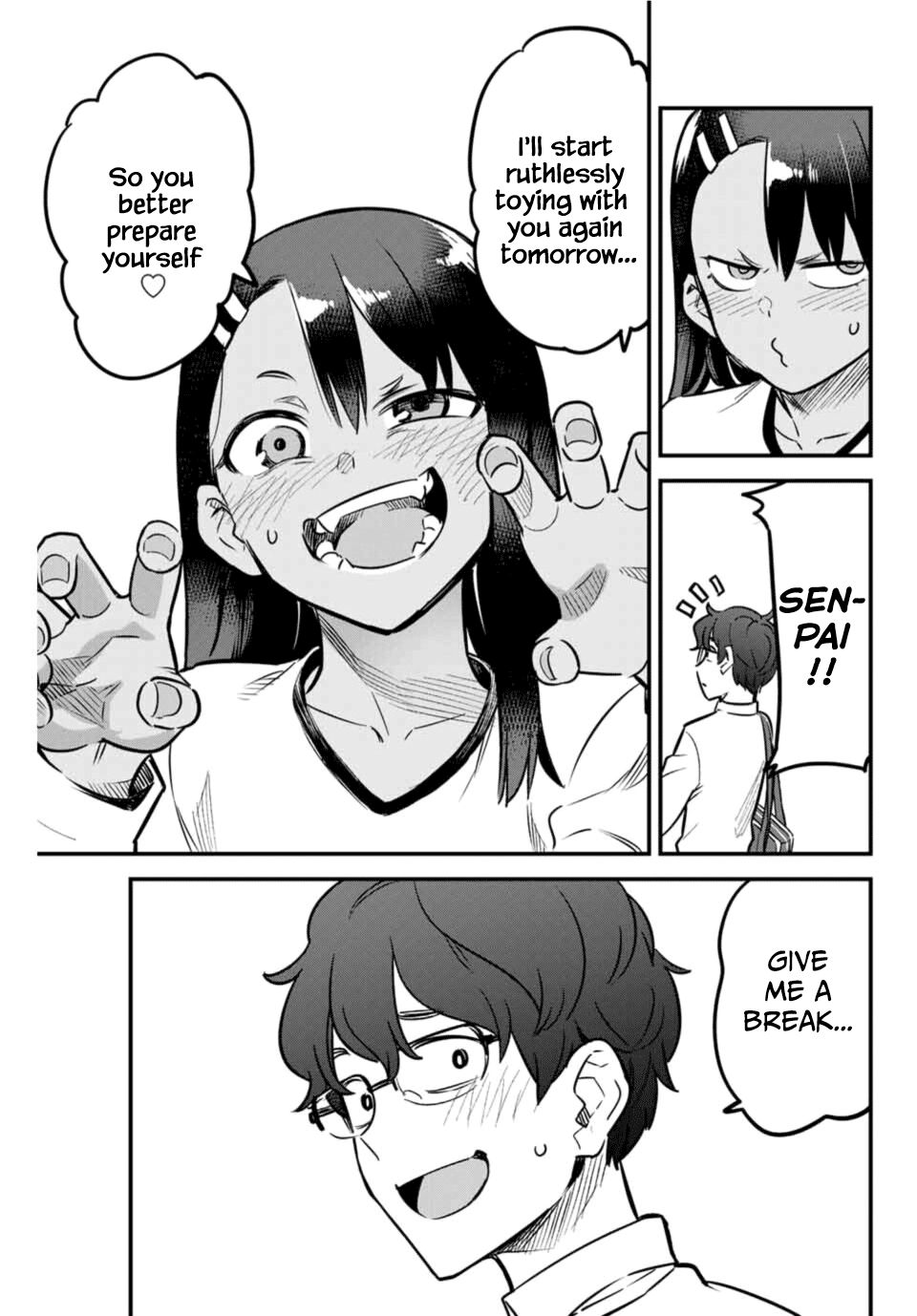 Please don't bully me, Nagatoro chapter 62 page 13