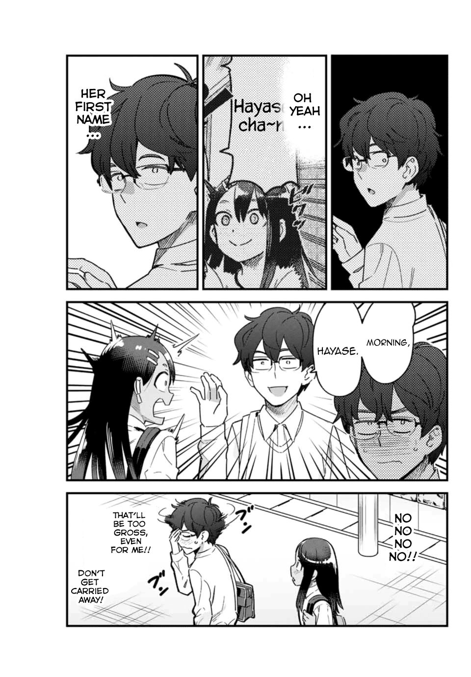 Please don't bully me, Nagatoro chapter 63 page 3