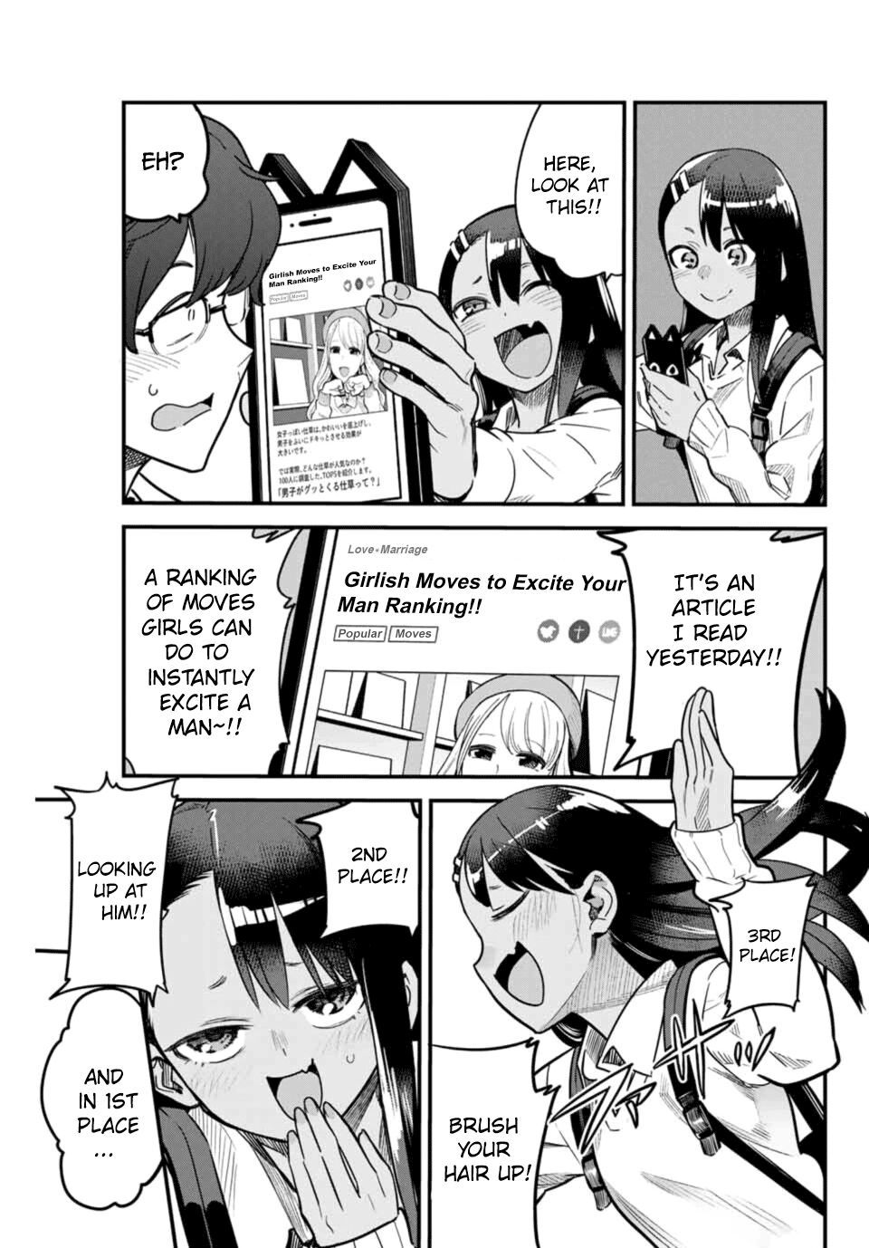 Please don't bully me, Nagatoro chapter 63 page 7