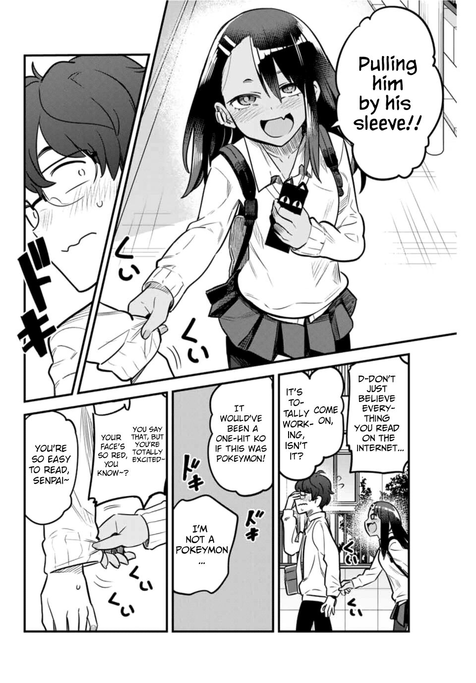 Please don't bully me, Nagatoro chapter 63 page 8