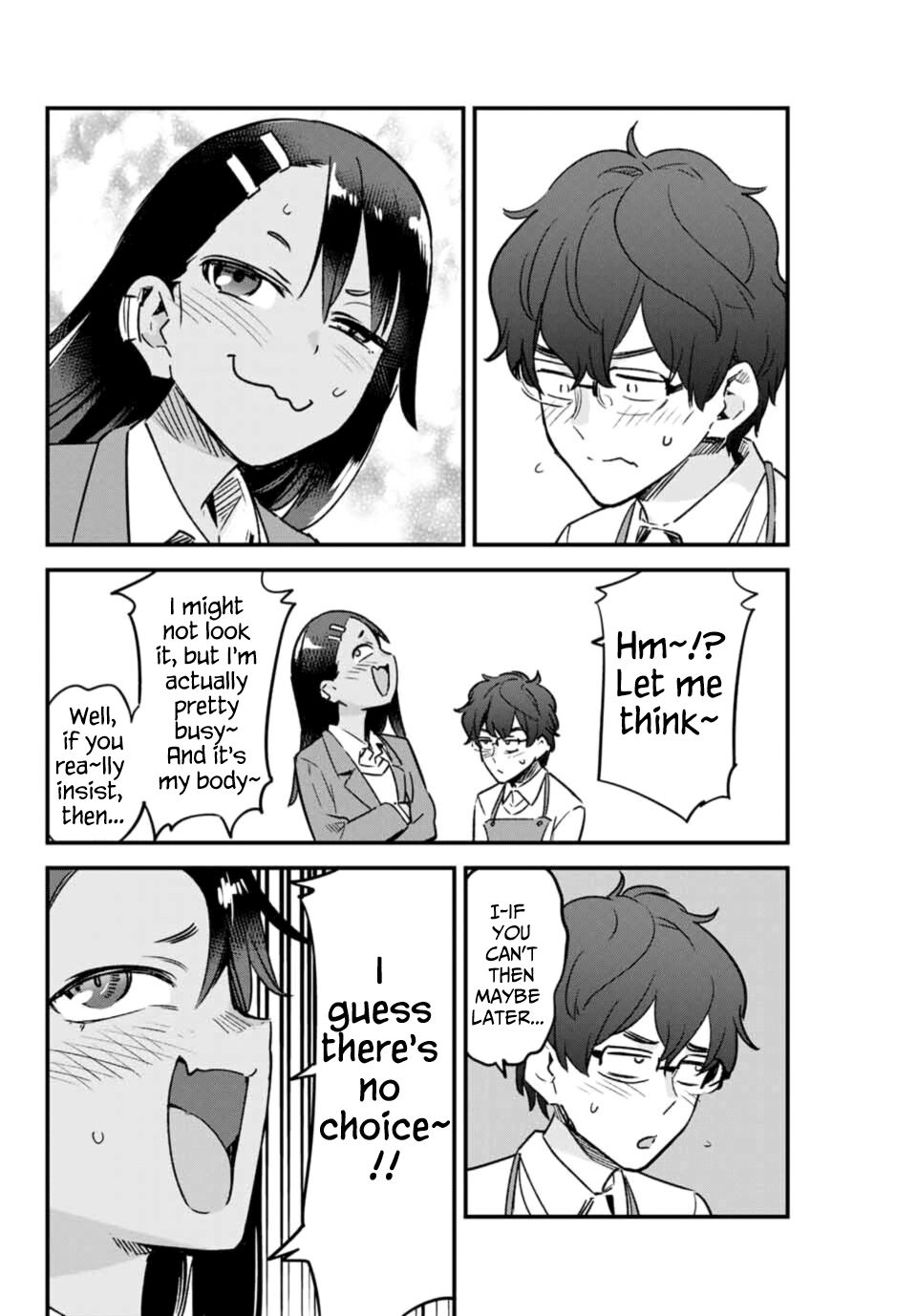 Please don't bully me, Nagatoro chapter 67 page 8