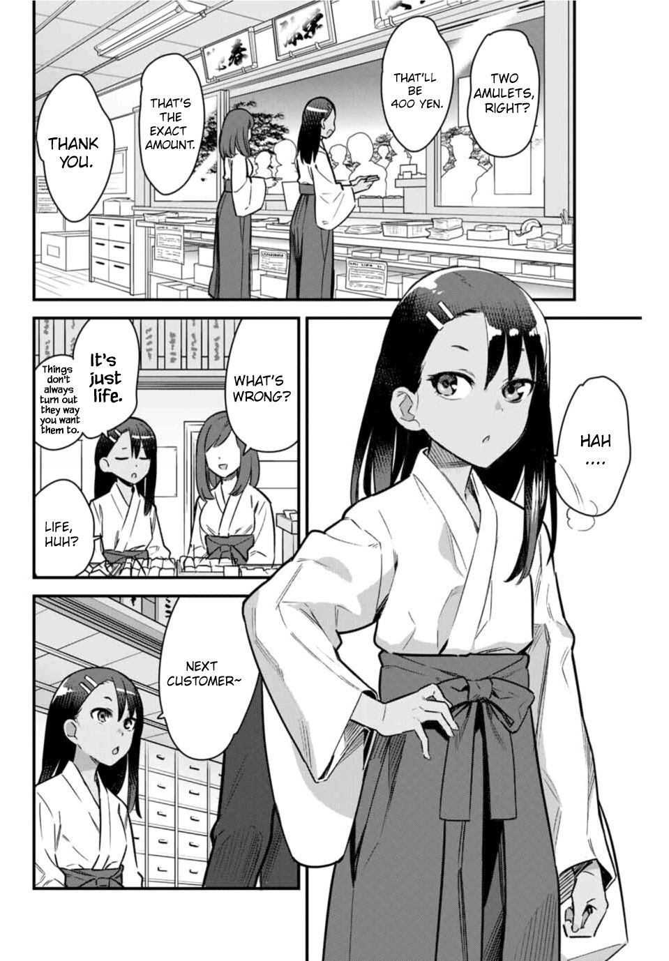 Please don't bully me, Nagatoro chapter 72 page 2