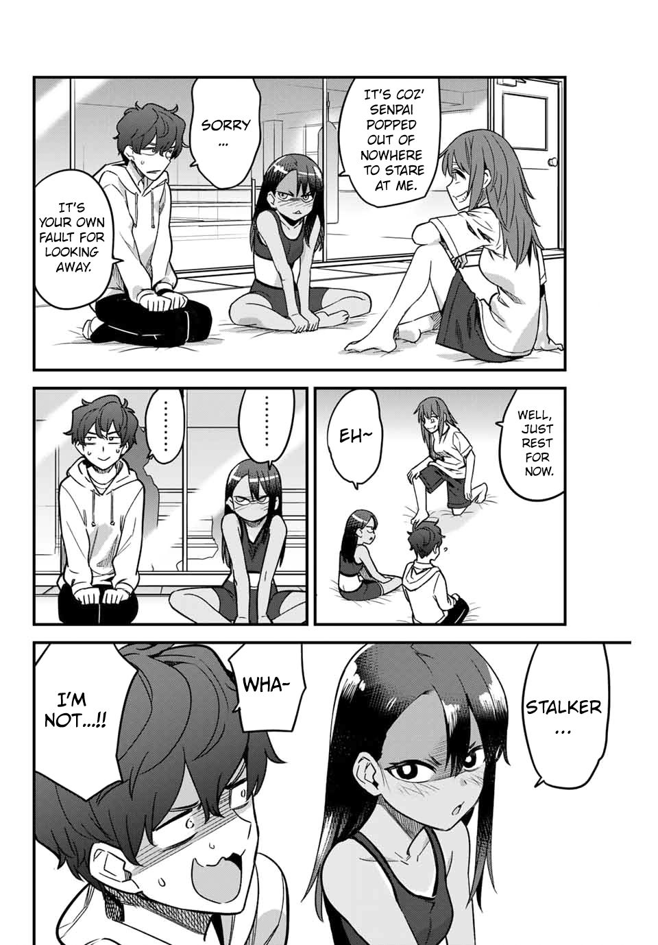 Please don't bully me, Nagatoro chapter 77 page 8