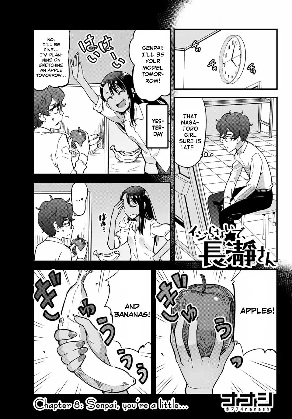 Please don't bully me, Nagatoro chapter 8 page 1