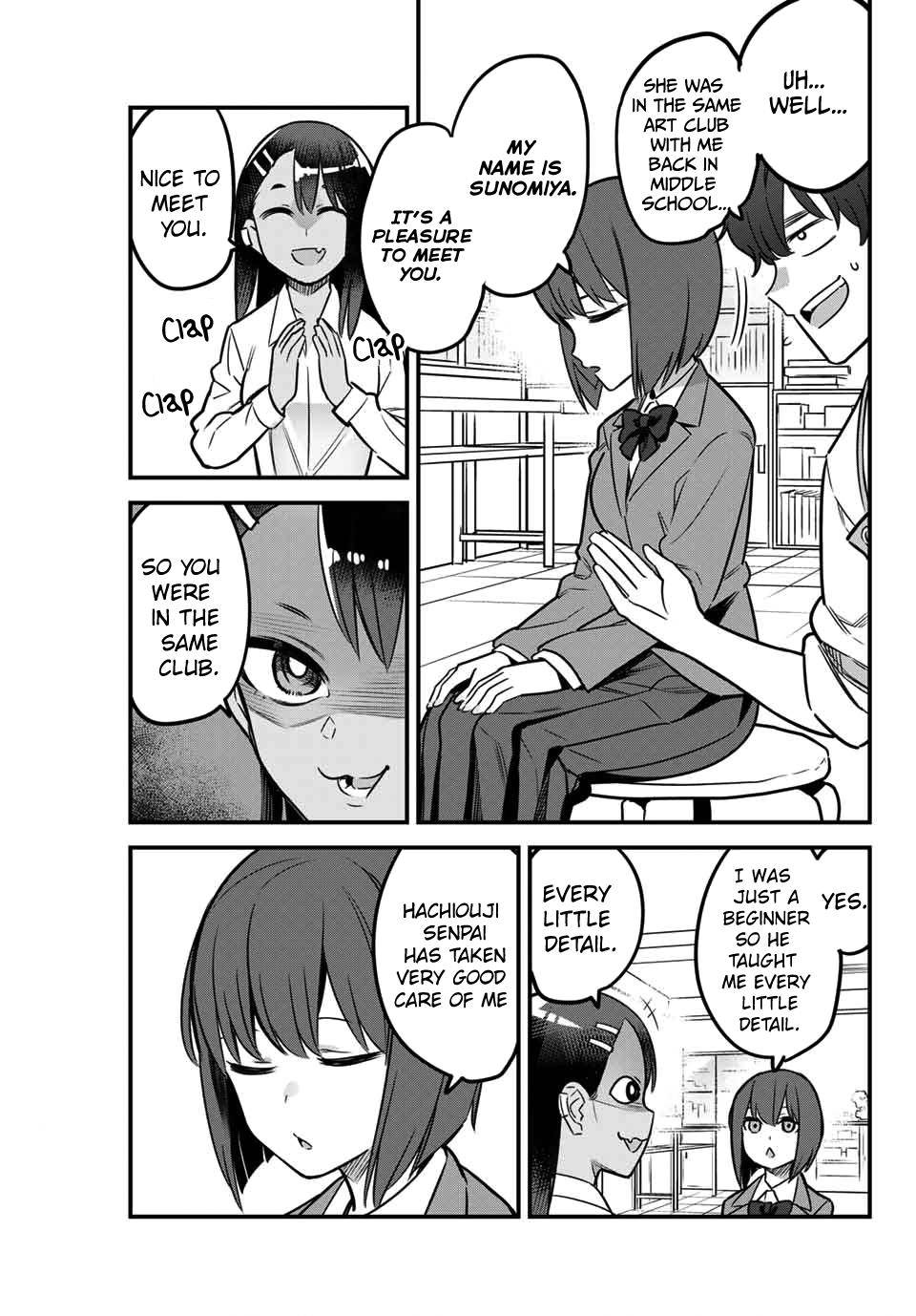 Please don't bully me, Nagatoro chapter 83 page 3