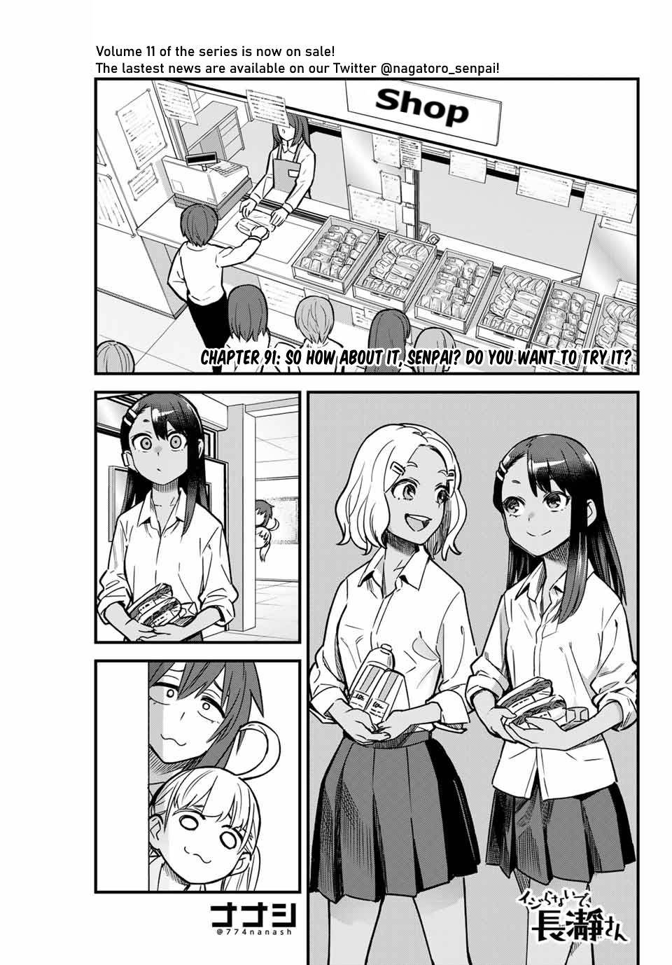 Please don't bully me, Nagatoro chapter 91 page 1