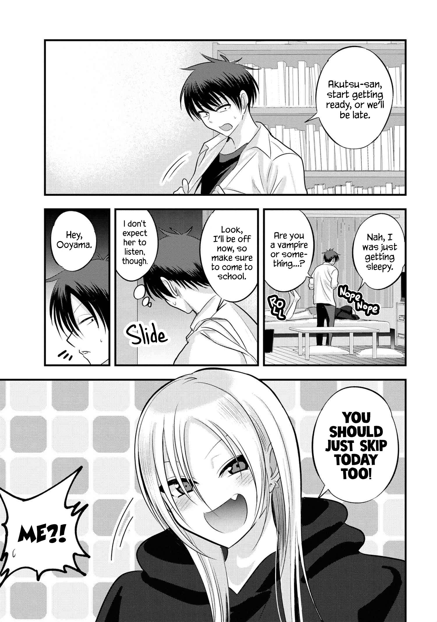 Please Go Home, Akutsu-san! chapter 120 page 1