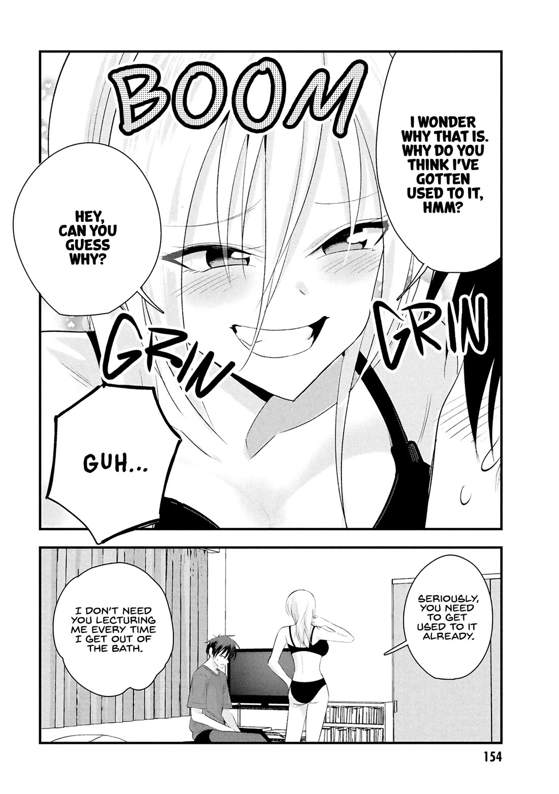 Please Go Home, Akutsu-san! chapter 200.5 page 2