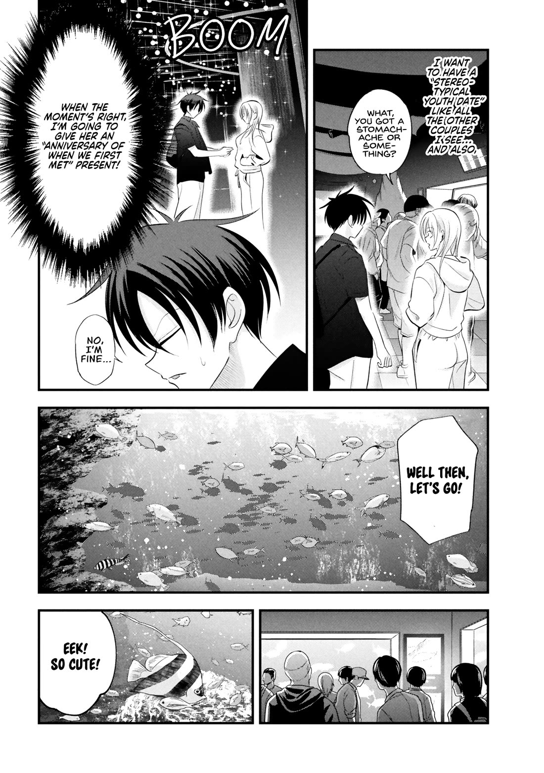 Please Go Home, Akutsu-san! chapter 201 page 4