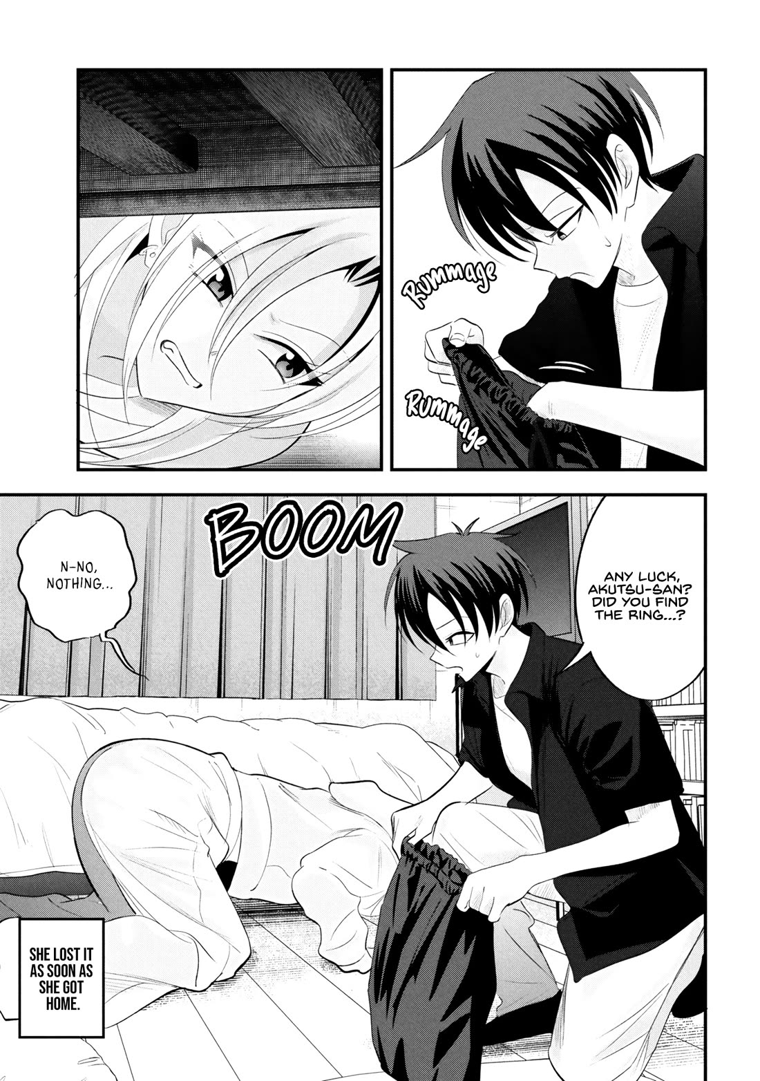 Please Go Home, Akutsu-san! chapter 203 page 1