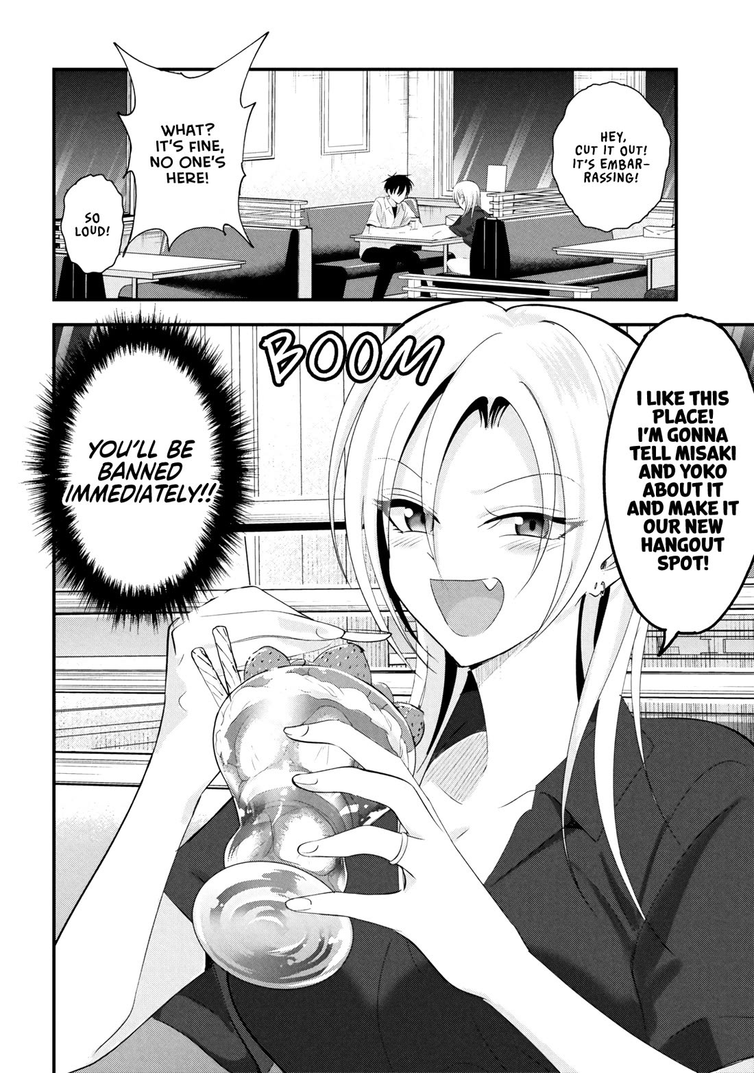 Please Go Home, Akutsu-san! chapter 204.5 page 2