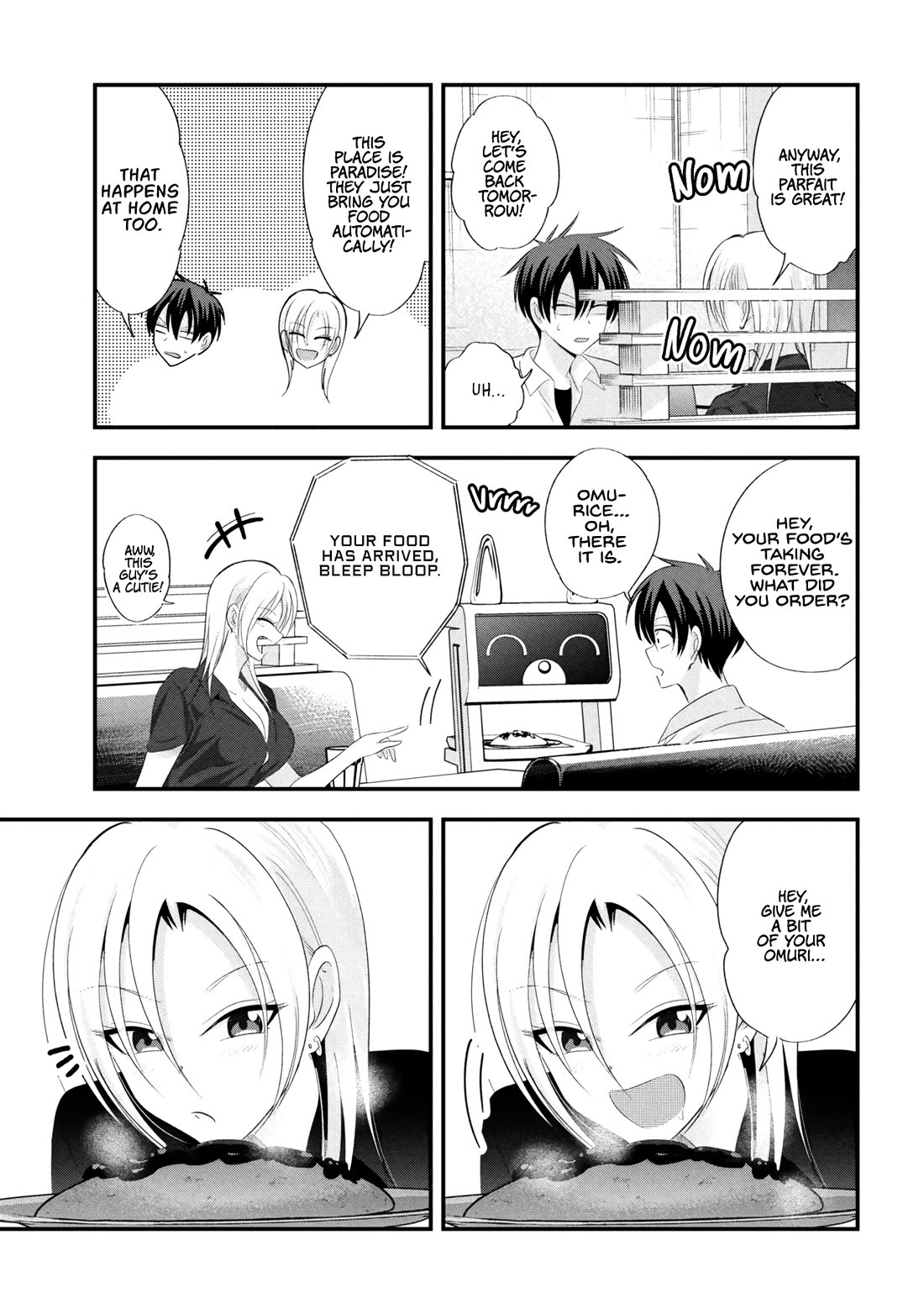 Please Go Home, Akutsu-san! chapter 204.5 page 3