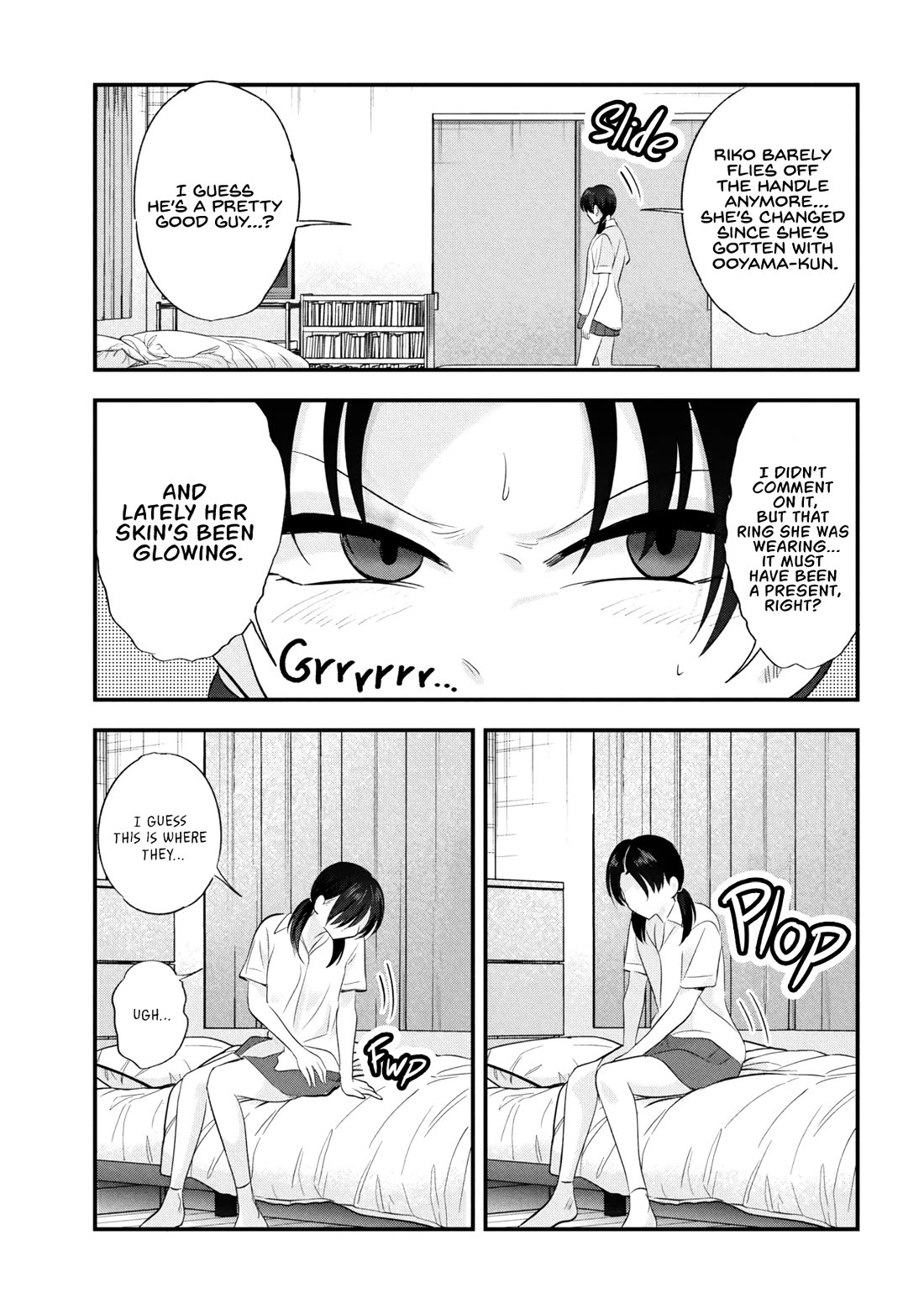 Please Go Home, Akutsu-san! chapter 206.5 page 3