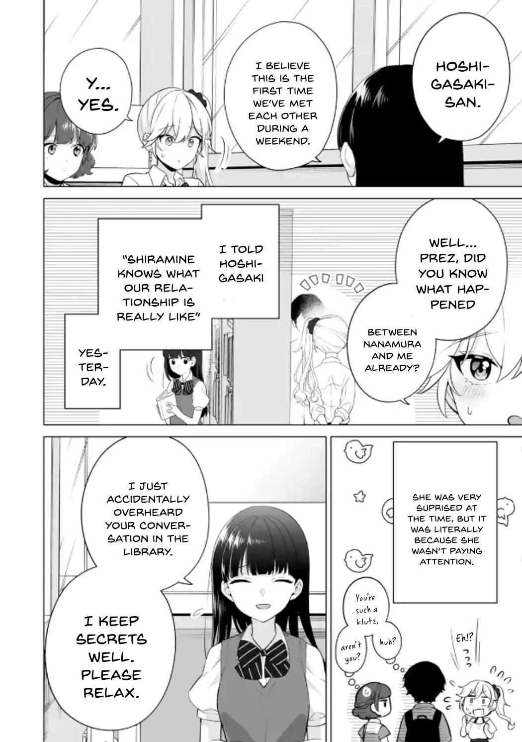 Please Leave Me Alone (For Some Reason, She Wants to Change a Lone Wolf's Helpless High School Life.) chapter 21 page 4