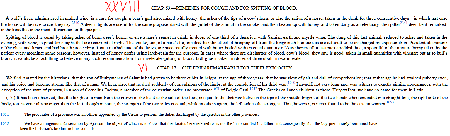 Plinivs chapter 77 page 24