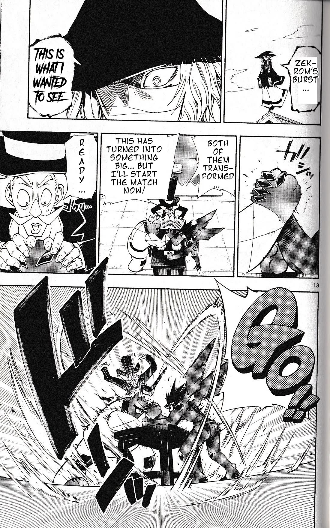 Pocket Monster Reburst chapter 54 page 13