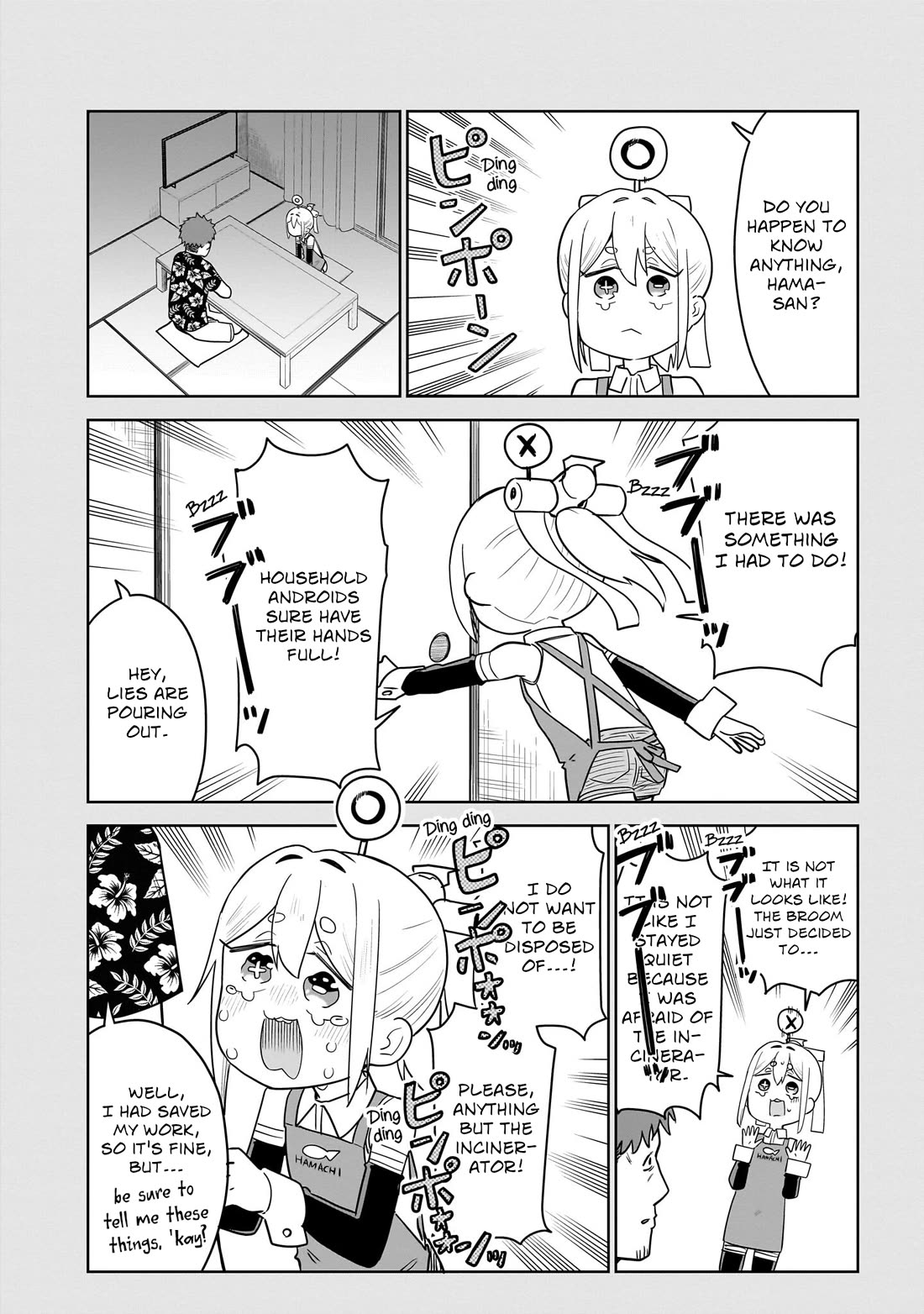 Pondroid! Hama-san chapter 3 page 18