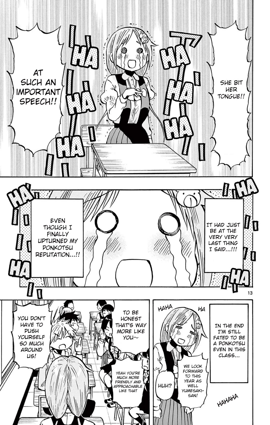 Ponkotsu-Chan Kenshouchuu chapter 93 page 13